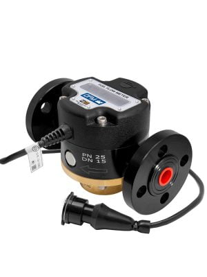 Digital fuel flow meter for accurate fuel measurement